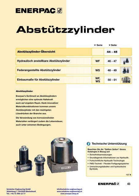 Enerpac Spanntechnik - Schalcher Engineering GmbH