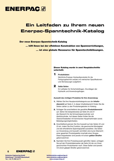 Enerpac Spanntechnik - Schalcher Engineering GmbH