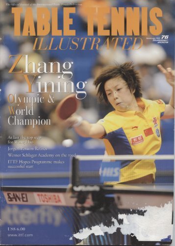 Table Tennis Illustrated No