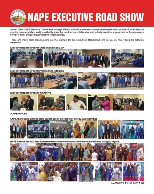 NAPENews Magazine June 2023 Edition