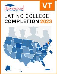 Latino College Completion 2023: Vermont