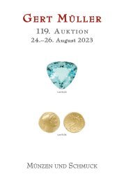 119. Auktion - Münzen & Schmuck