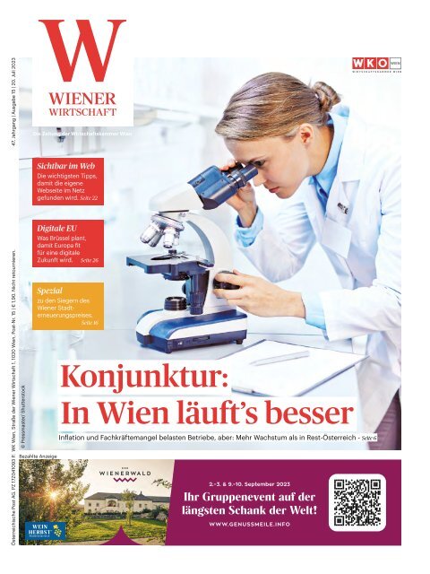Wiener Wirtschaft Nr. 15/23