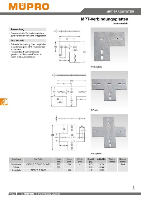 MÜPRO Sprinklerkatalog DE