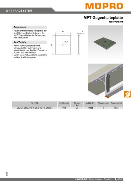 MÜPRO Sprinklerkatalog DE