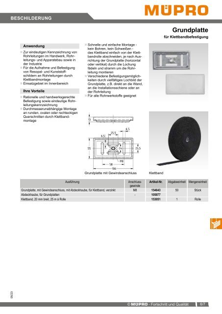 MÜPRO Sprinklerkatalog DE