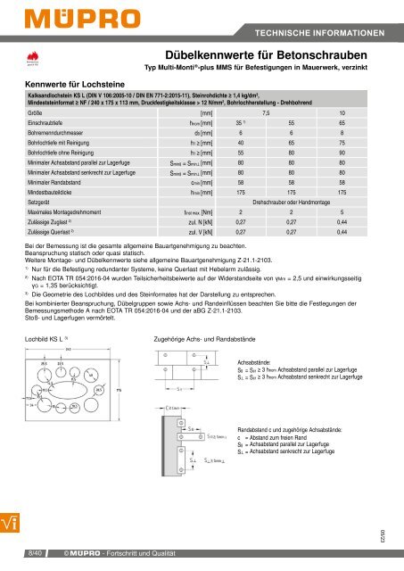 MÜPRO Sprinklerkatalog DE