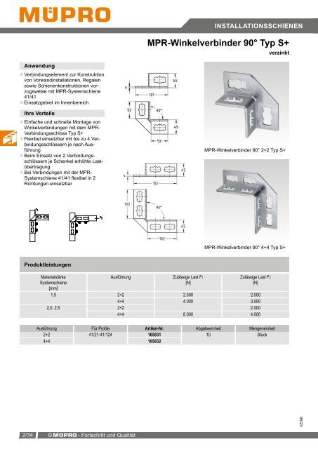 MÜPRO Sprinklerkatalog DE