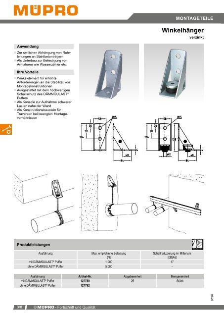 MÜPRO Sprinklerkatalog DE