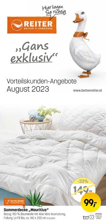 Exklusiv für REITER Vorteilskunden August 2023