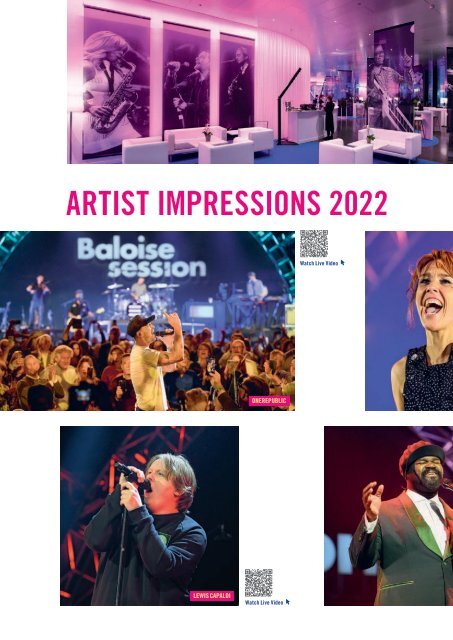 Baloise Session 2023: CLUB VIP-Packages