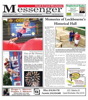 South & Canal Winchester Messenger - July 23rd, 2023