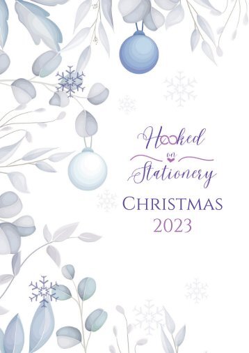 Hooked on Stationery Christmas 2023 Flipbook