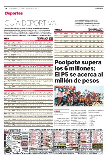 Guía Deportiva 25-07-2023