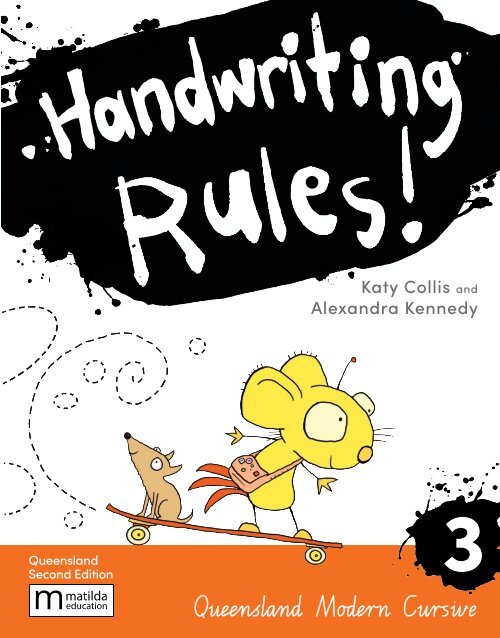 Handwriting Rules! 3 Qld 2e sample/look inside
