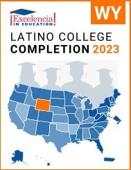 Latino College Completion 2023: Wyoming