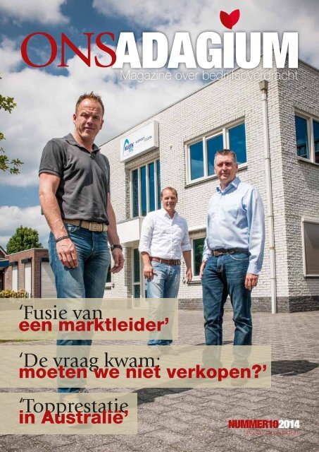 OnsAdagium Magazine 10-2014