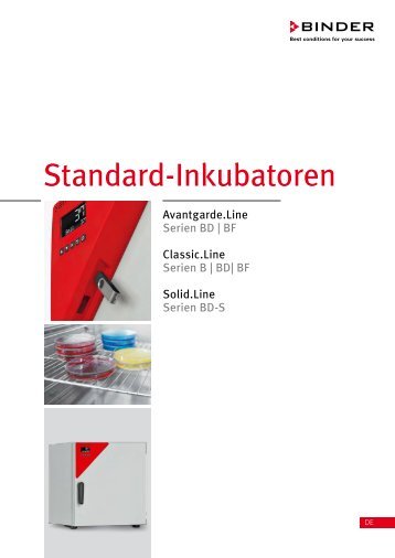 BINDER_Standardinkubatoren_B_BD_BD-S_BF_AL-CL-SL_Katalog