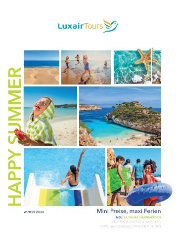 LuxairTours Happy Summer Winter 2023