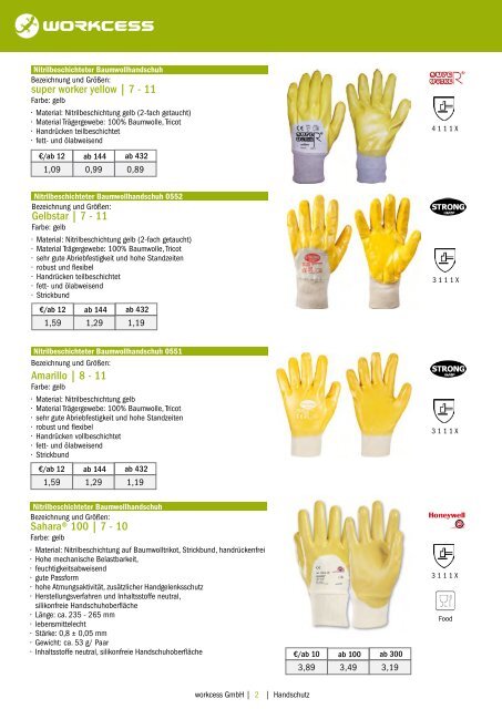 Hauptkatalog Handschutz 2023