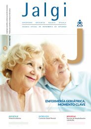 ENFERMERÍA GERIÁTRICA, MOMENTO CLAVE