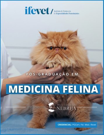 PORTUGAL Folleto pós-graduação em Medicina Felina ifevet - Nebrija