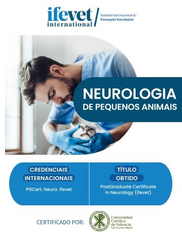 PORTUGAL Folleto pós-graduação em Neurologia ifevet - UCV