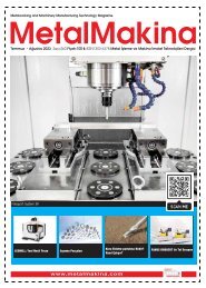 MetalMakina Dergisi Temmuz-Ağutos 2023 Sayı 262