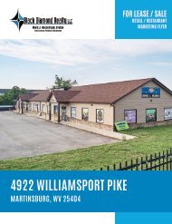 4922 Williamsport Pike Marketing Flyer