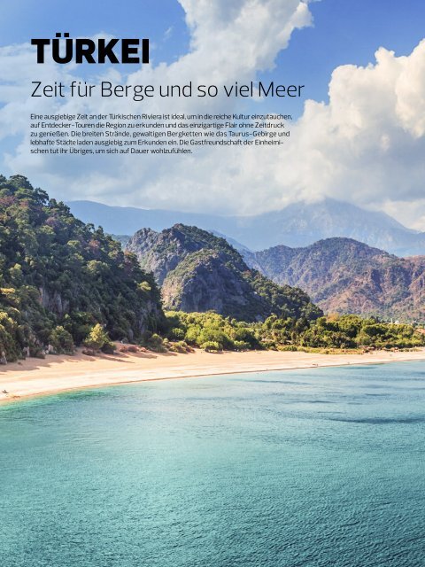 DERTOUR Magalog Langzeiturlaub