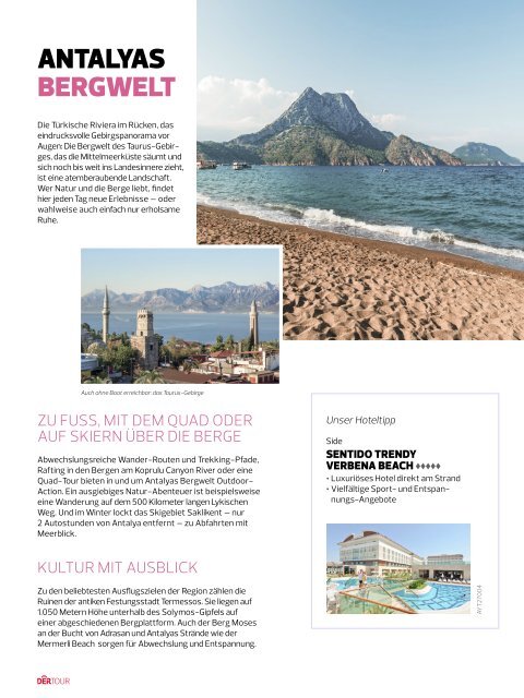 DERTOUR Magalog Langzeiturlaub