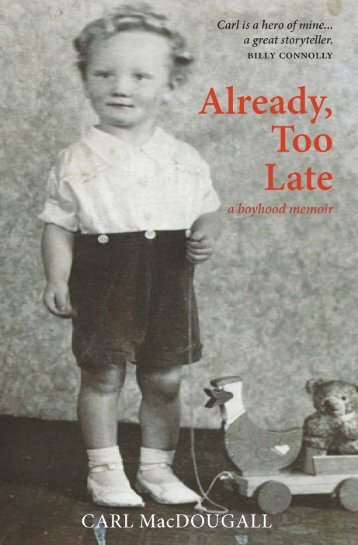 Already, Too Late by Carl MacDougall sampler