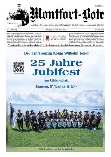 27.07.2023 Montfort-Bote