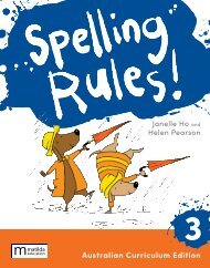 Spelling Rules! 3 Australian Curriculum 3e sample/look inside