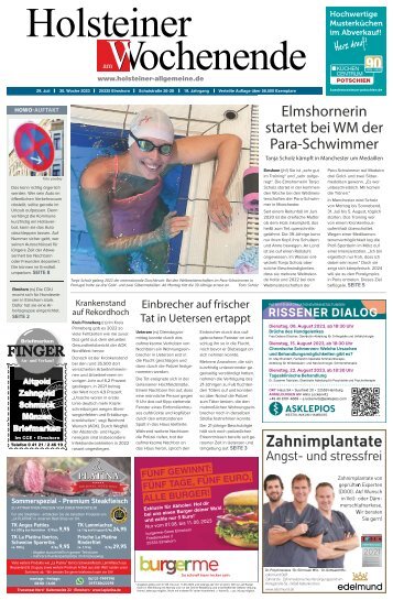Holsteiner am Wochenende 30 2023