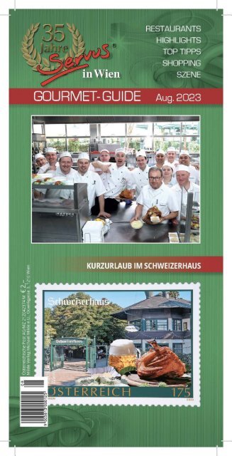 Servus in Wien - August 2023 - Sonderausgabe Schweizerhaus