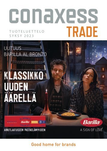 Conaxess trade tuoteluettelo syksy 2023
