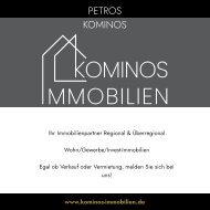 Kominos-Immobilien – Unsere Leistungen