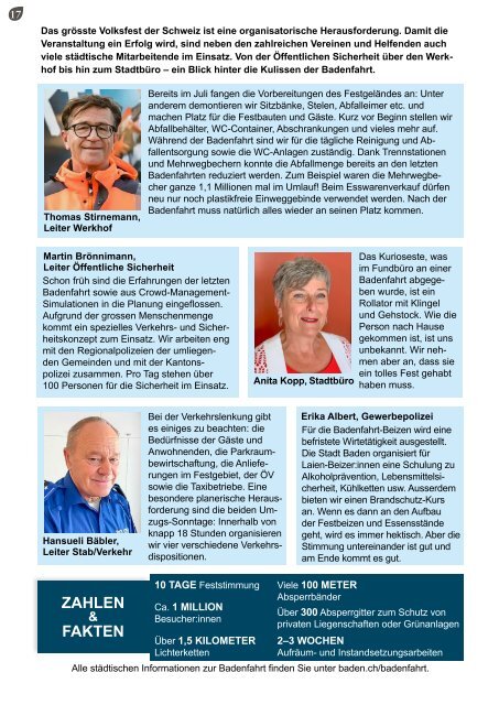 Baden aktuell Magazin August 2023