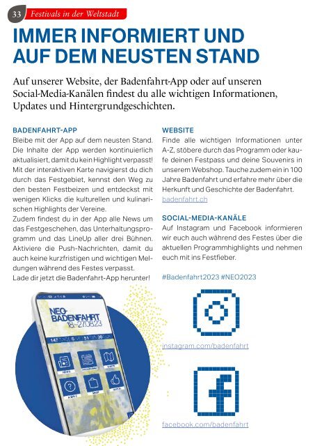 Baden aktuell Magazin August 2023