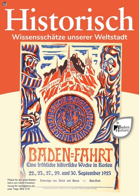 Baden aktuell Magazin August 2023