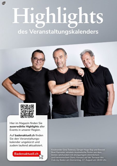 Baden aktuell Magazin August 2023