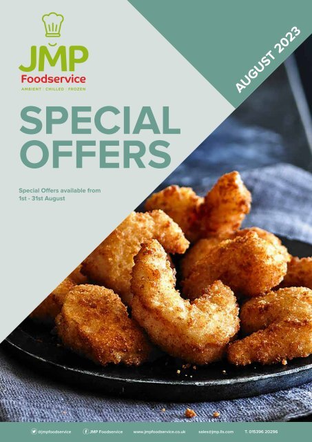 JMP Foodservice Monthly Offers - August 2023
