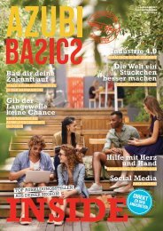 Azubi Basics Ausbildungs-Wissensmagazin 2023 Unterfranken - Ausgabe 567E