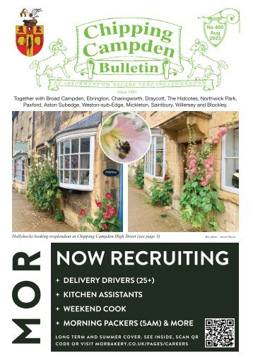 Chipping Campden Bulletin - August 2023 Issue