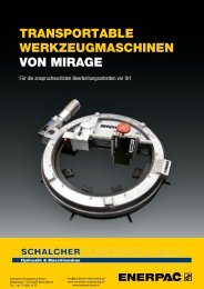 MIRAGE Transportable Werkzeugmaschinenen - Schalcher Engineering GmbH