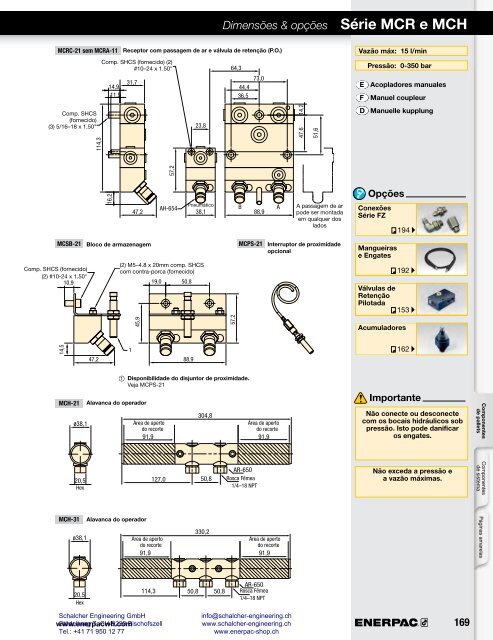 Enerpac Workholding Catalog Português - Schalcher Engineering GmbH