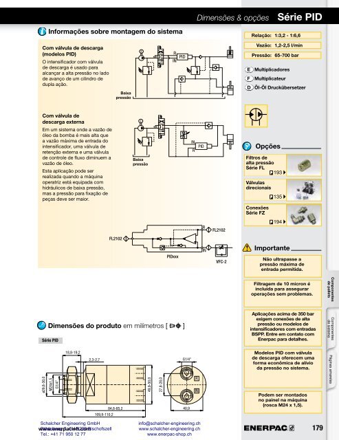 Enerpac Workholding Catalog Português - Schalcher Engineering GmbH