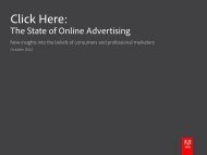 The State of Online Advertising - Adobe