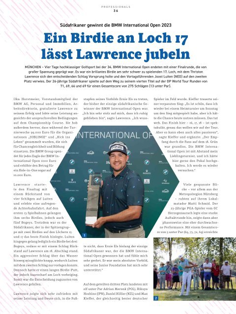 Golf und Business Magazin 02/2023